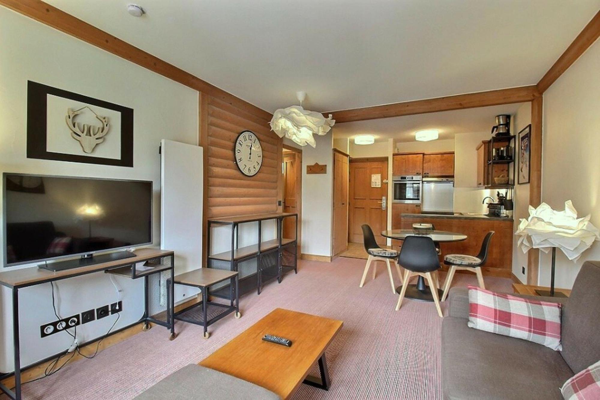 Arc 1950 - Appartement Moderne - Sauna Hammam Jacuzzi - 4 Personnes Les Arcs  Ngoại thất bức ảnh